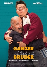 Filmplakat Ganzer halber Bruder (StrickKino)