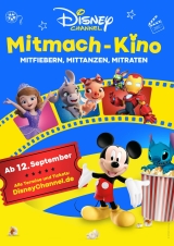 Filmplakat Disney Channel Mitmachkino Sept. 26