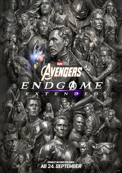 Filmplakat: AVENGERS: ENDGAME EXTENDET